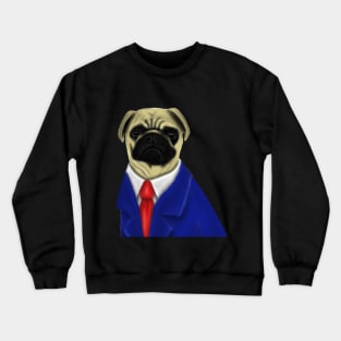 Pug Dog Lovers Gift Crewneck Sweatshirt